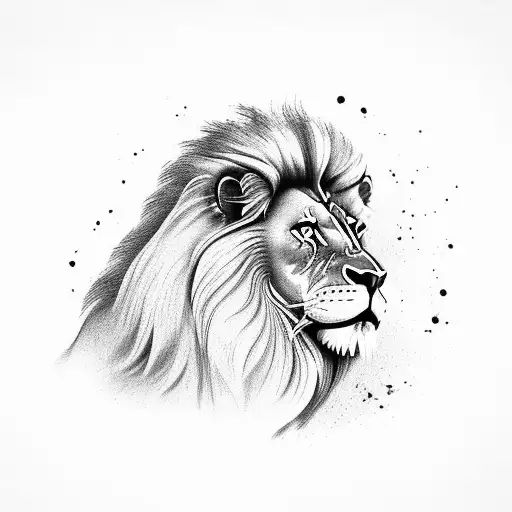 Lion head isolated on white This vector illustration can be used as a  print on Tshirts tattoo element or other uses Stock Vector Image  Art   Alamy