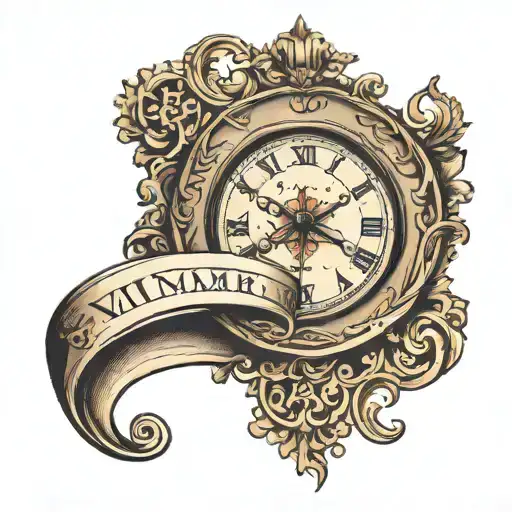 Roman numerals and coordinates inner bicep tattoo design idea