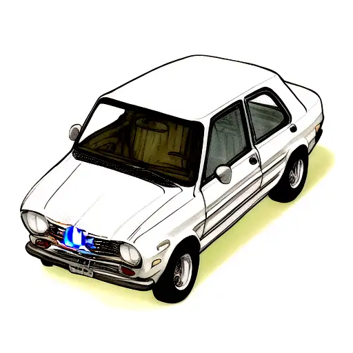 Ford escort  tattoo design idea