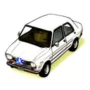 Ford escort  tattoo design idea