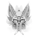 maya tribal sleeve tattoo design idea