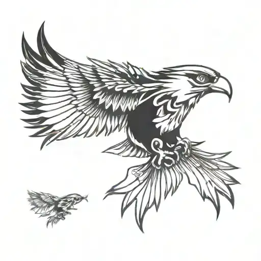 thunderbird tattoo design idea