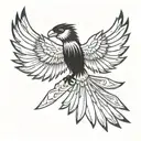 thunderbird tattoo design idea