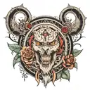 underground tattoo design idea