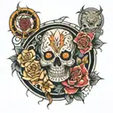 underground tattoo design idea