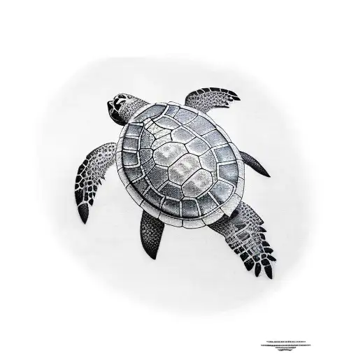 bramhan, turtle and snook tattoo design idea