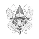 Text "Let's Go George" tattoo design idea