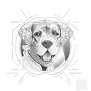 Text "Let's Go George" tattoo design idea