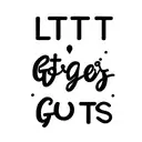 Text "Let's Go George" tattoo design idea