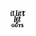 Text "Let's Go George" tattoo design idea