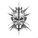 darth maul  tattoo design idea