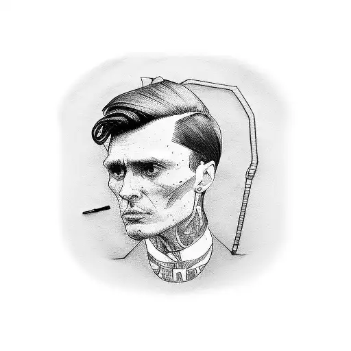 Tommy shelby tattoo design idea
