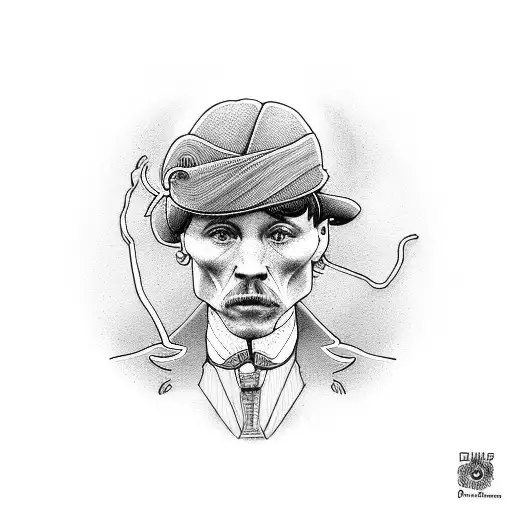 Peaky Blinders tattoo design idea