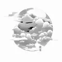 akatsuki clouds tattoo design idea