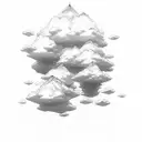 akatsuki clouds tattoo design idea