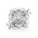 prince love symbol tattoo design idea