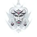 prince love symbol tattoo design idea