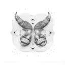 3 siblings tattoo design idea