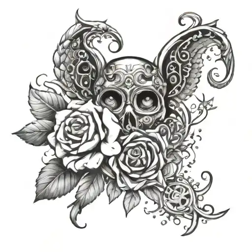love fate tattoo design idea