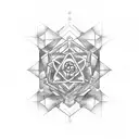 word "VERITAS" emblazoned with the symbols of the elements of the periodic table  tattoo design idea