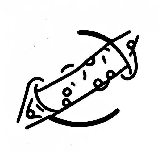 haring  tattoo design idea