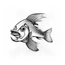 a haring (fish) tattoo design idea