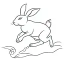run rabbit run tattoo design idea