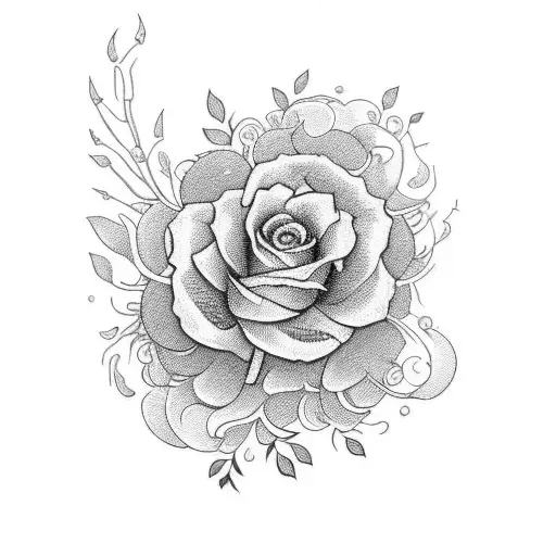 A botanical half sleeve featuring intricate floral designs and hidden symbols tattoo design idea