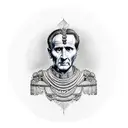 Julius Caesar tattoo design idea