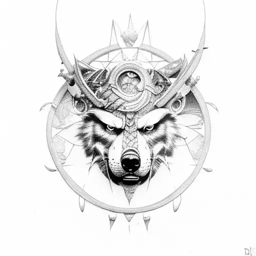 lobo marino tattoo design idea