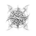  celtic farm tattoo design idea