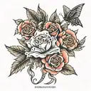 bts tattoo design idea