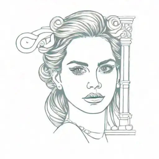 Blue Banisters (Lana Del Rey) tattoo design idea