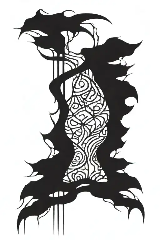 veins tattoo design idea