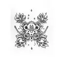 strawberry  tattoo design idea