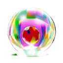 crystal ball tattoo design idea