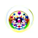 crystal ball tattoo design idea