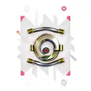 brass knuckles tattoo design idea