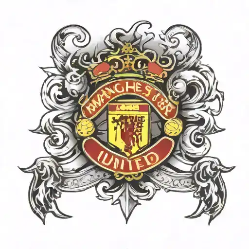Manchester United devil tattoo design idea