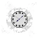 A clock with the time 11:13 and a soccer ball as the clock face, commemorating the date of your best friend's passing and your love for soccer tattoo design idea