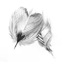 half arm sleeve bird feathers tattoo design idea