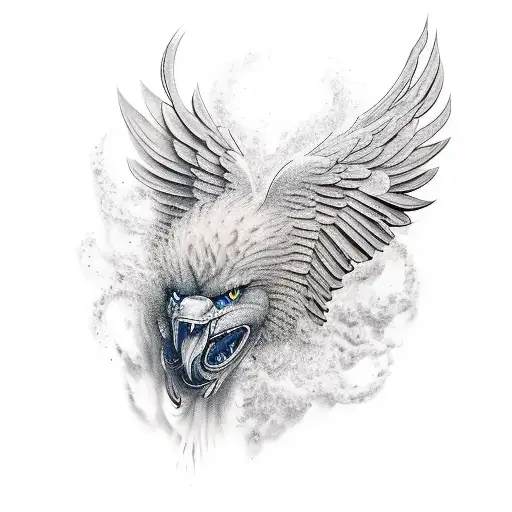 Griffin tattoo design idea