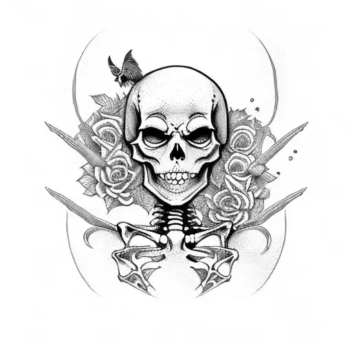 Tattoo uploaded by Arterial.Ink-脈墨 • #skulltattoo#tattoo#tattoos #bw#linedrawing#sketchbook#sketch#draft#doodle#black#skull#bone#taiwan#pencilart#human#anatomy#art#artsy#artwork#artists#tattooartist#tattooer#play#instastyle#inspirational#design#dark