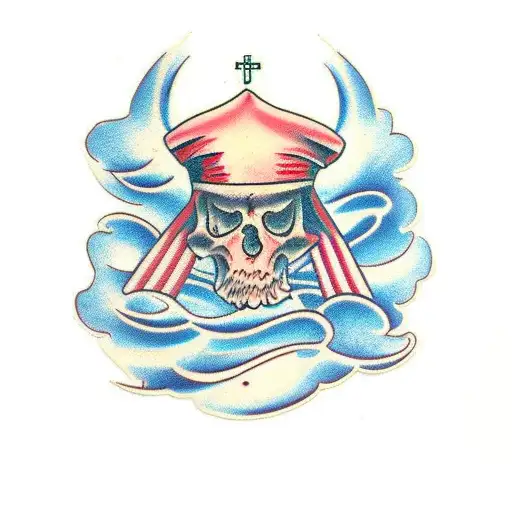 three cross  tattoo design idea