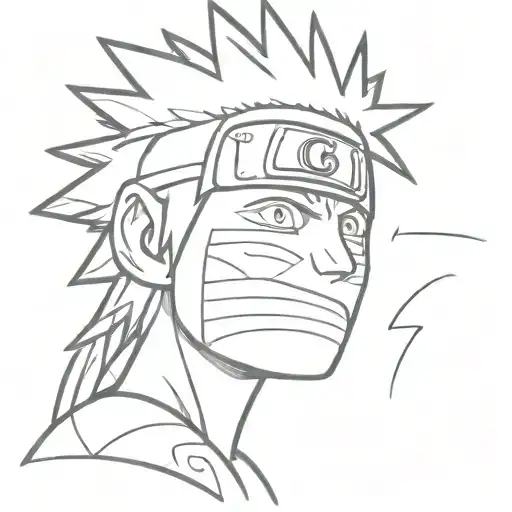naruto pain tattoo design idea