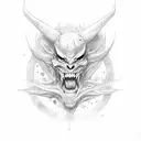 Sanemi demon slayer mark tattoo design idea