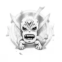 the binding of isaac brimsotne tattoo design idea