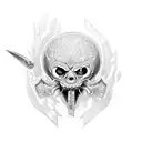 the binding of isaac brimsotne tattoo design idea