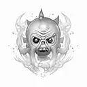 the binding of isaac brimsotne tattoo design idea