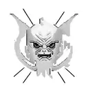 A pixelated character from The Binding of Isaac wielding a cooking utensil tattoo design idea